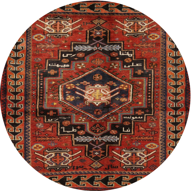 Oriental Indoor Rug, Round 5'