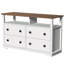 Commode double 4 tiroirs l 47,24 po-888079785