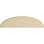 Elliptical Signature Urethane Pediment, Primed Tan