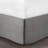 6 Piece Cotton Jacquard Oversized Comforter Set White/Grey Queen-117492943-117492947