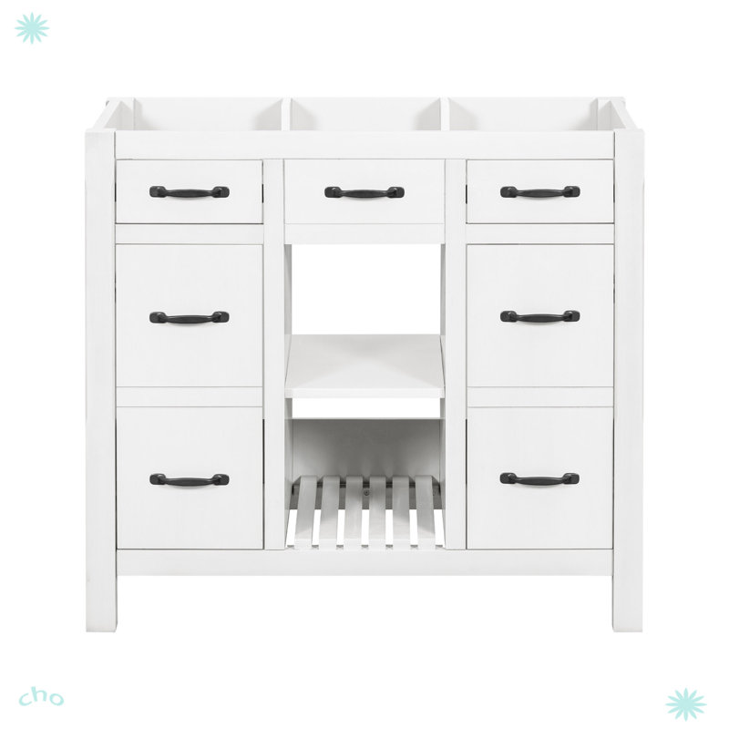 Meuble-lavabo 36 po sans lavabo, Blanc
