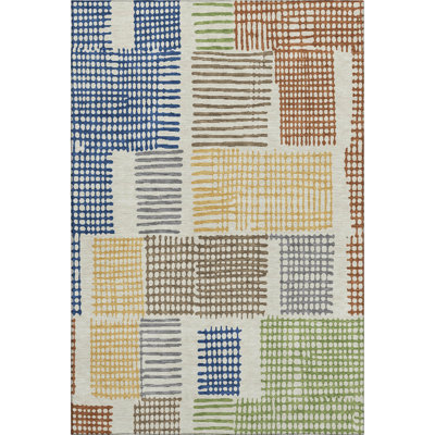 Premium Machine Washable Pinkston Geometric Rug