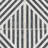 Bond Tile Tribeca Black and White 24 in. x 24 in. Matte Porcelain Floor and Wall Tile (4 pieces 15.49 Sq. Ft. / Case)