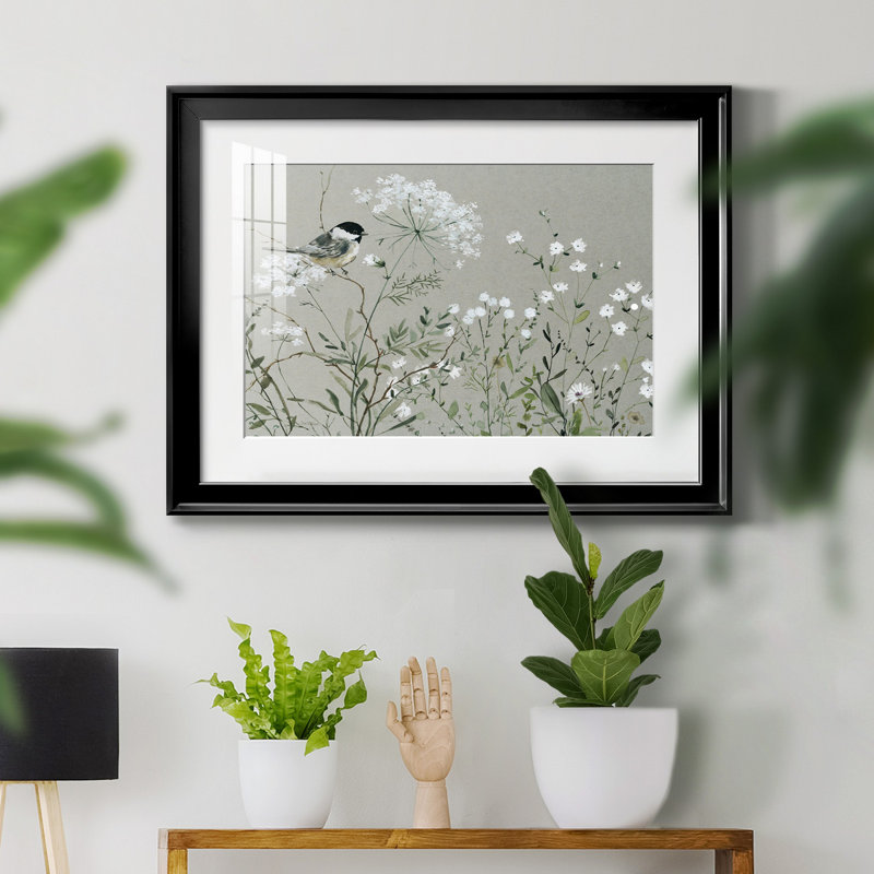 Bouquet de Grace Meadow I - cadre photo, Noir, H 30,5 po x l 42,5 po x P 1,5 po