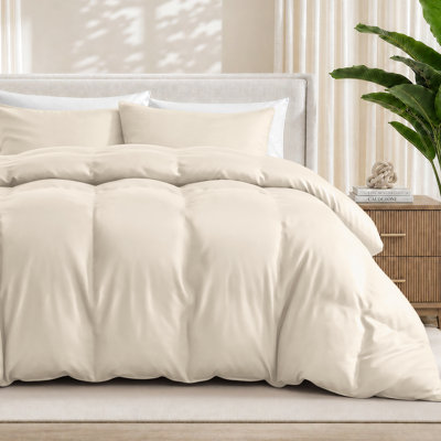 Ensemble de couette en rayonne de bambou