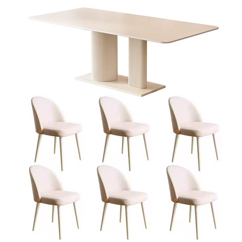 Zoeey, 29.52"H x 62.99"L x 31.49"W, Blanc