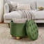 Repose-pieds rond avec rangement-391933540