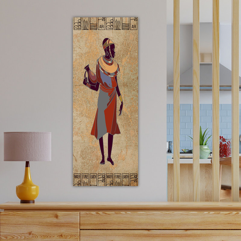 Superbe peinture sur toile décorative, 11,8 po x 31,5 po | 100% toile, encadrée avec un cadre 100% bois (épaisseur: 1,6 po) | Parfait pour la décoration intérieure, le salon et le bureau, élégant et accrocheur