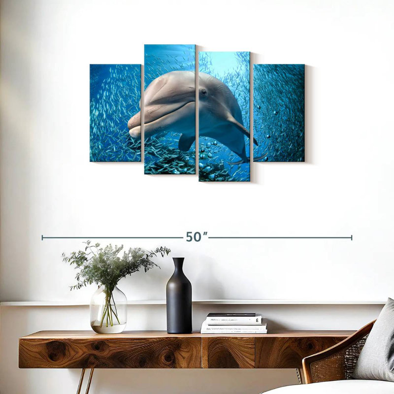 Brampt Dolphin Close Up, 22'' H x 36'' W