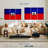 Borges Wood Haiti Flag-108141149