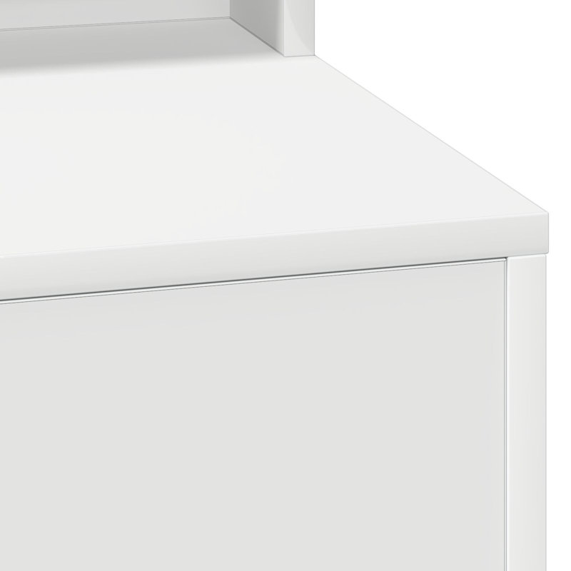 Storage Vanity Table, White
