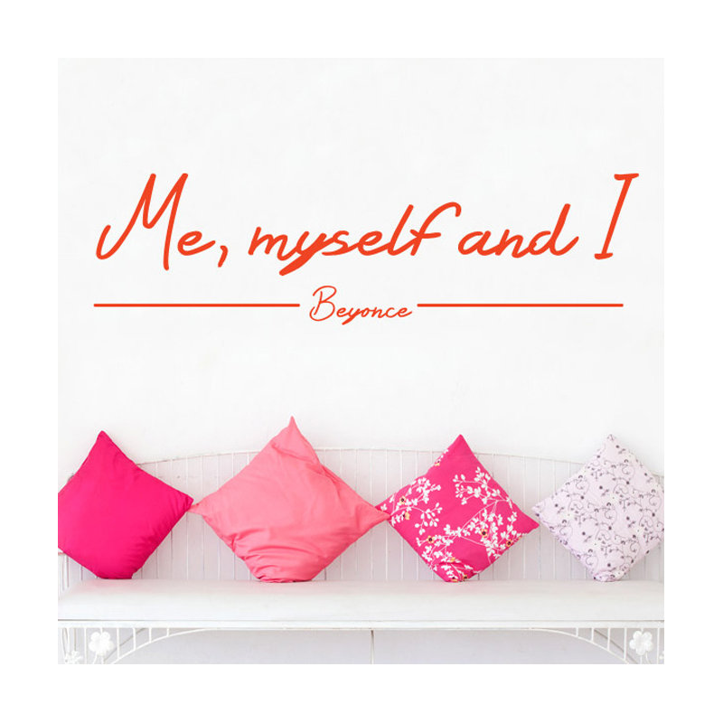 Wall Decal, Medium, Orange