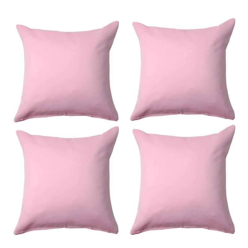 Avik Square Cushion, Pink