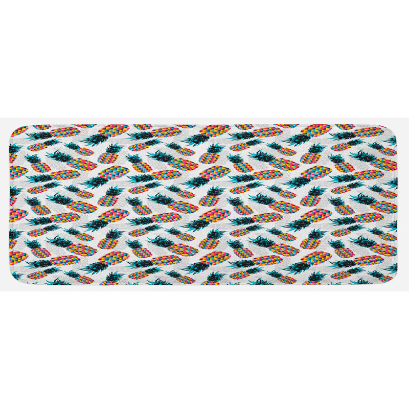 Coastal Mixed Synthetic Kitchen Mat