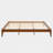 Bamboo Wood Platform Bed Frame-398702133-375586244