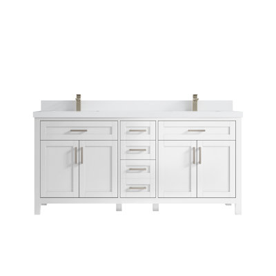 Ensemble de meuble-lavabo double 72 po Cambridge