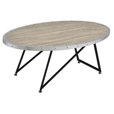 Table de salon ovale