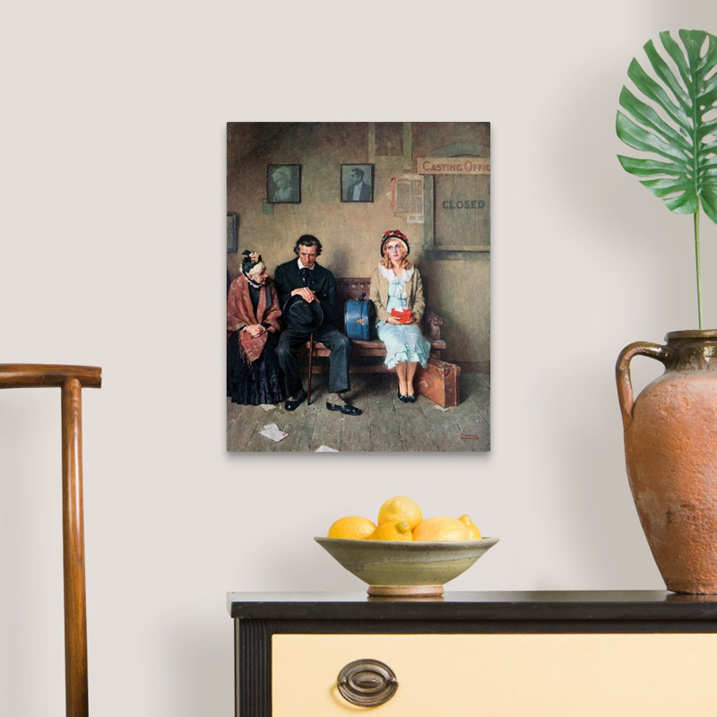 Impression sur toile Hollywood Dreams, Toile tendue, H 20 po x l 16 po x P 1,25 po