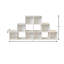 Northville 12 Cube Bookcase Ladder Storage Unit - Two 6 Cube Units-1948672211-1977938651
