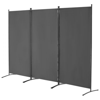 Room Divider, 4 Panel Room Divider, Folding Privacy Screen and Portable Partition Divider for Room Separation, Freestanding Room Partitions for Office