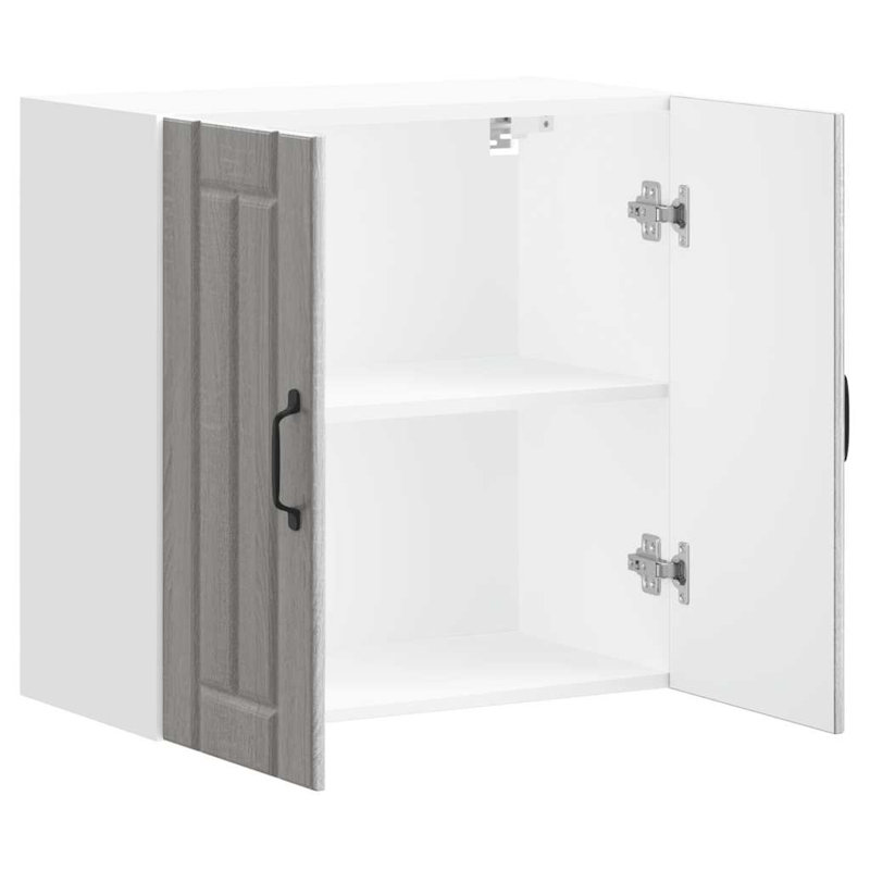 Standard Wall Cabinet, 60cm H x 60cm W x 31cm D, grey sonoma