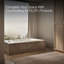 Underscore® 60" x 36" Soaking Acrylic Bathtub with Heater-13239834