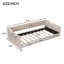 Lit de jour simple rembourré et poche de rangement latérale-714721043