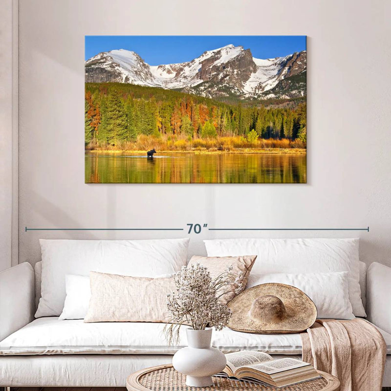 Moose Alvord Lake, Lakeside Moutains, H 30 po x l 45 po
