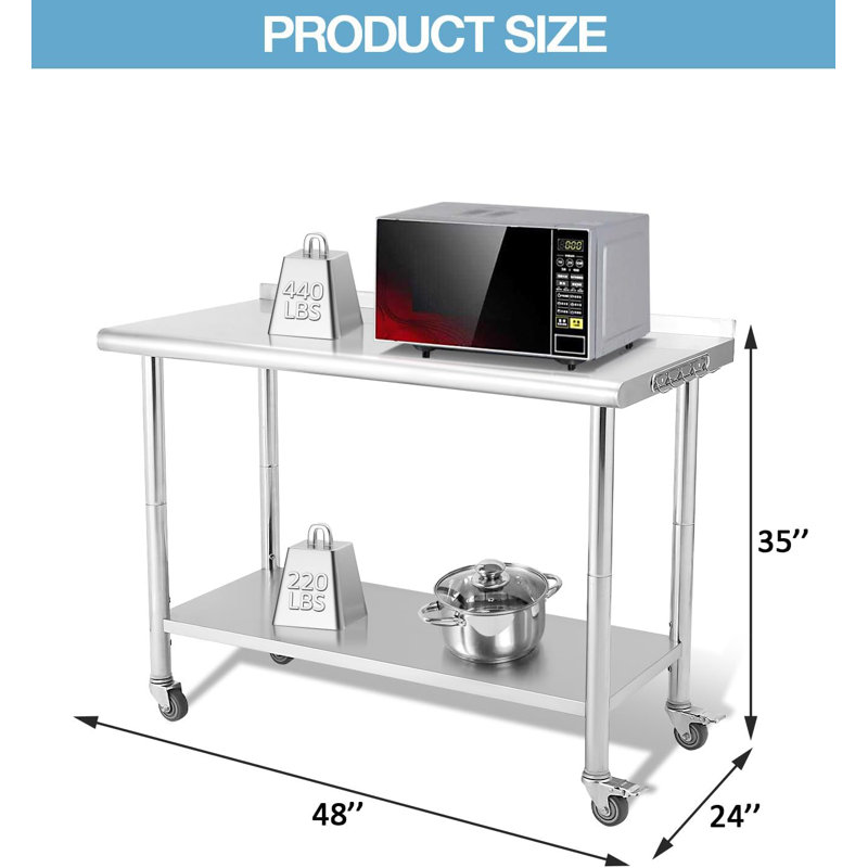 Metal Prep Table