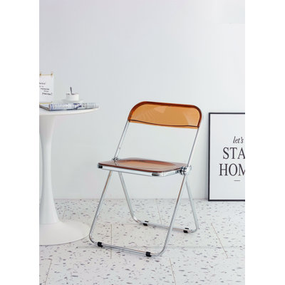 Chaise pliante en plastique