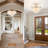 Modern 5-Light Gold Dimmable Capiz Shell Tiered Chandelier-339180067-339086453-337397353