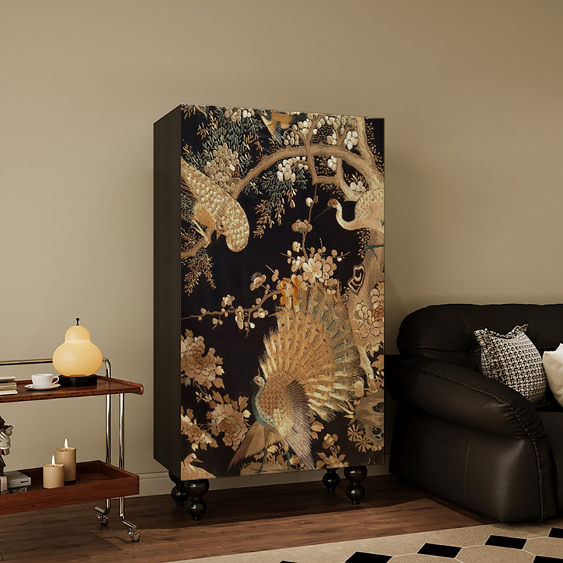 Garde-robe de chambre à coucher de style français rétro