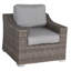 Ensemble de conversation pour 7 personnes avec coussins Saffi Wicker-1996144881