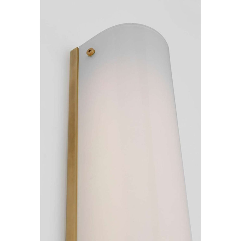 Penhold 1 - Light LED Bath Bar, Soft Brass