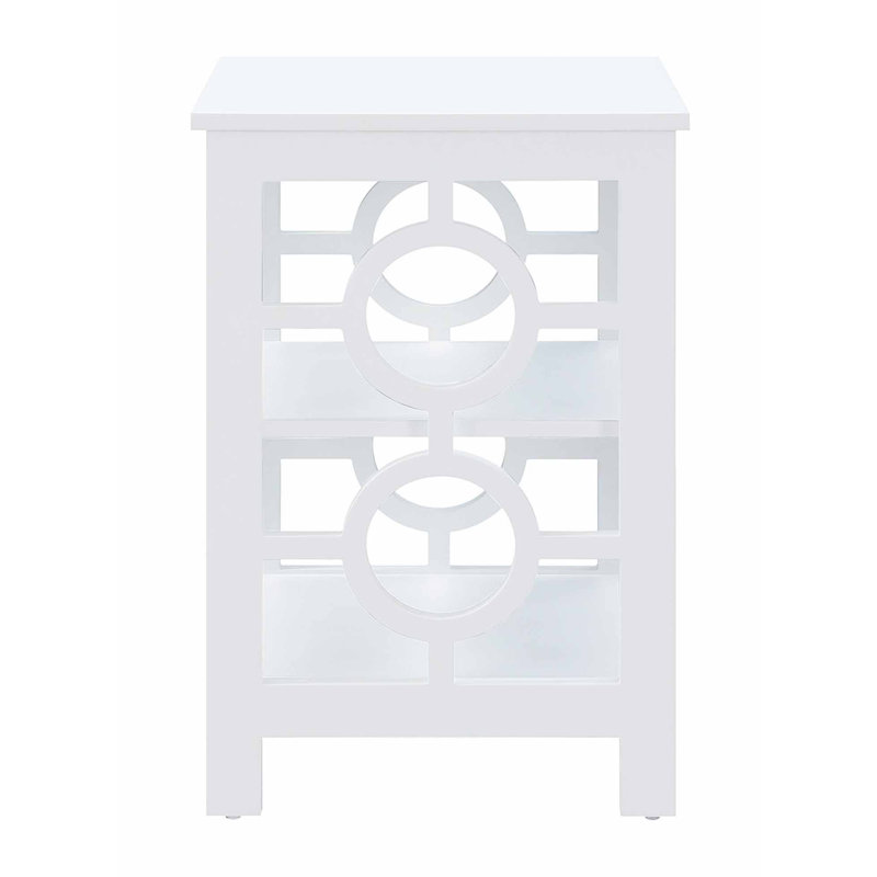 Table de bout Odalis, Blanc
