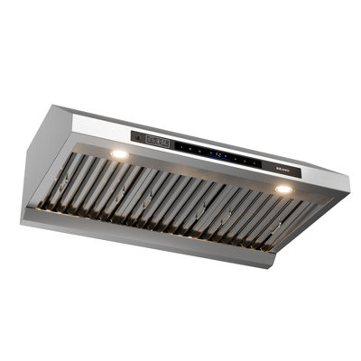 Hotte Brano 36 pouces, 1200 Cfm, double moteur, faible bruit, fonction de mémoire intelligente