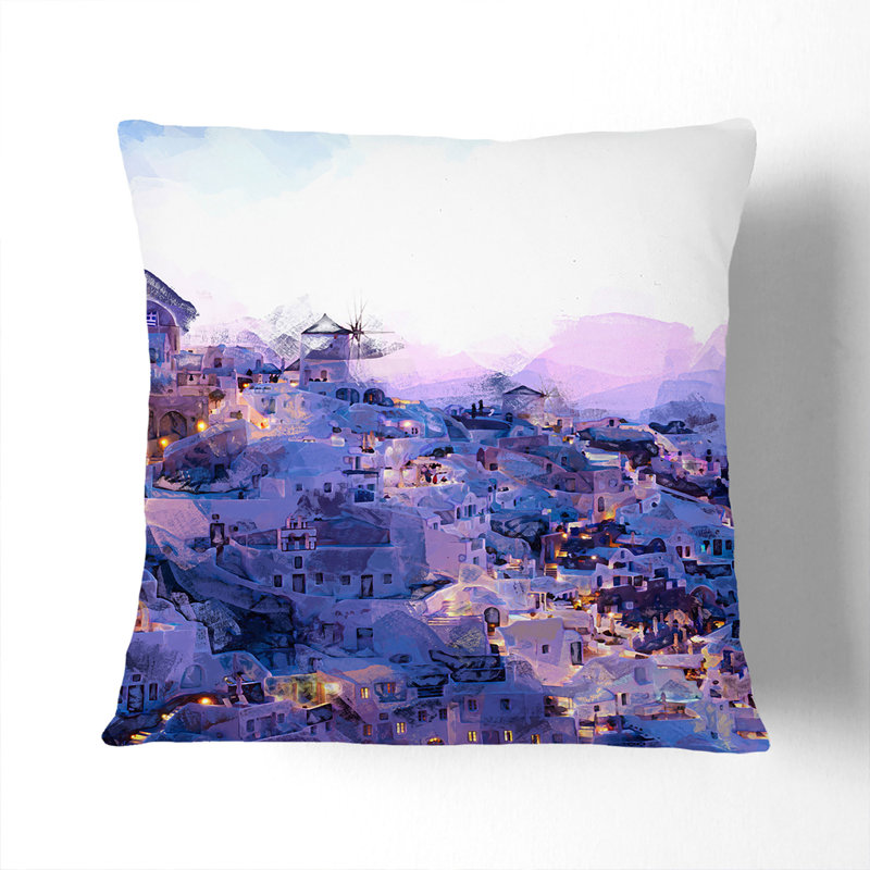 Square Cushion, 55cm H x 55cm W x 20cm D, Black