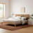 Finnian Unfinished Solid Wood Platform Bed-92929633-97243626