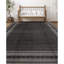 Tapis noir de haute qualité noué à la main