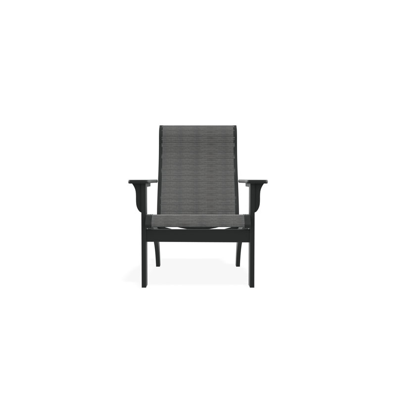 Chaise Adirondack en polymère de qualité marine, Graphite, Destiny Steel