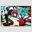 «Michael's Who's Bad», peinture abstraite graffiti et art urbain pop art moderne urbain multicolore sur toile-97559120-97559116