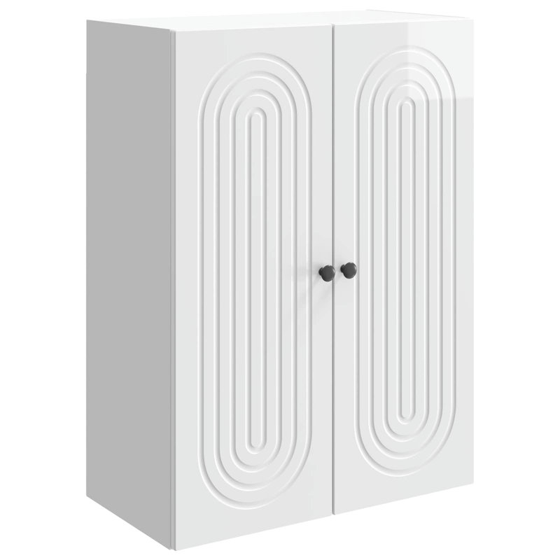 Rectangle Accent Chest, High Gloss White