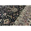 Wool Oriental Area Rug in Black/Camel