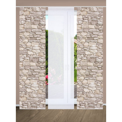 Semi Sheer Sliding Panel