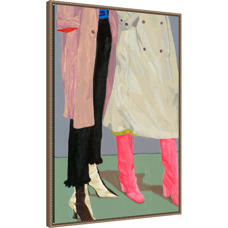 «Siblings» par Sophia Novosel, reproduction d'art sur toile encadrée