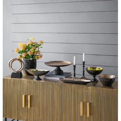 Bol décoratif en aluminium Dagney