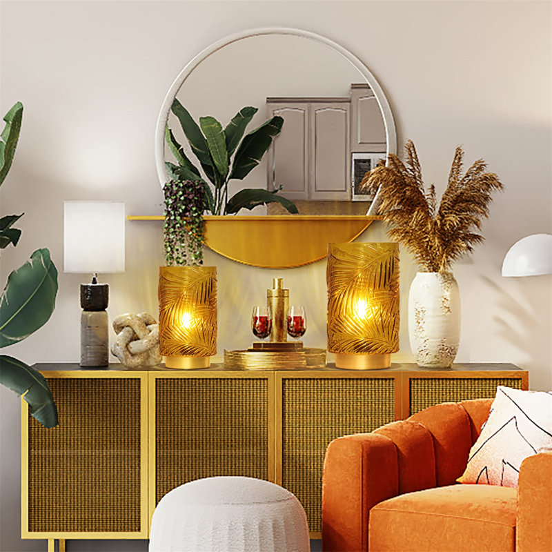 Erisnor Table Lamp, Yellow