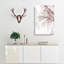A Pink Cherry Blossom Tree Abstract - Wrapped Canvas-56643964