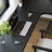 Black L-Shaped Solid Wood desks-108213431-108213429