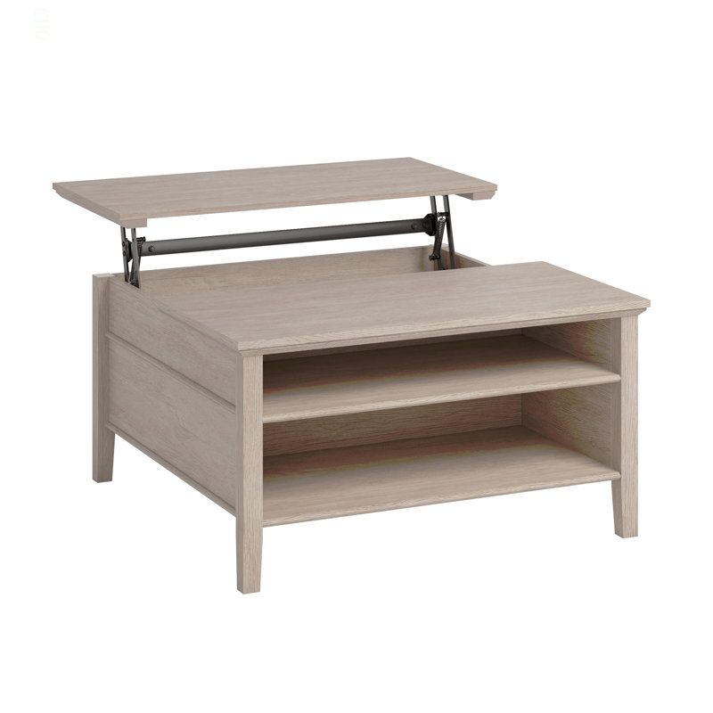 Table basse à plateau relevable